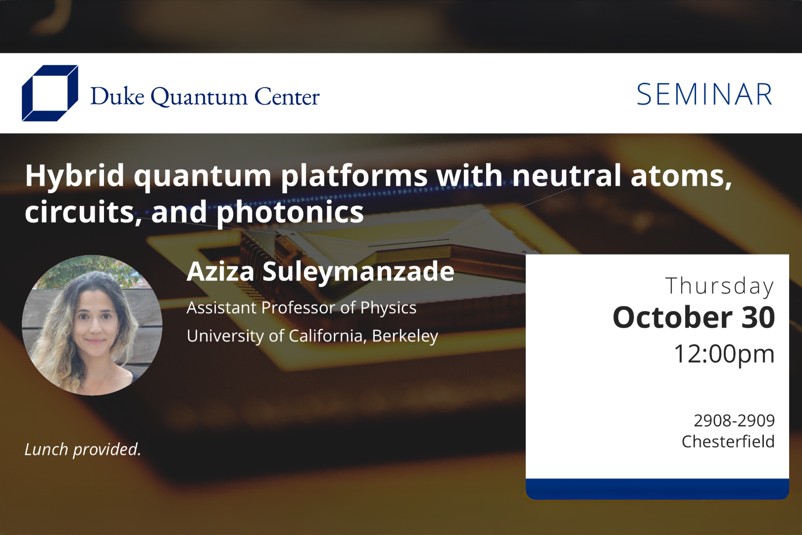 20251030 DQC Seminar Series Flyer